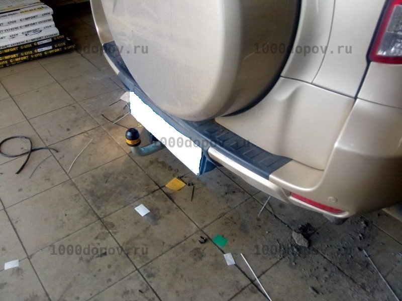 Фаркоп Motodor 92515-A Toyota RAV-4 2005-2013 (оцинк. шар) — рисунок 7