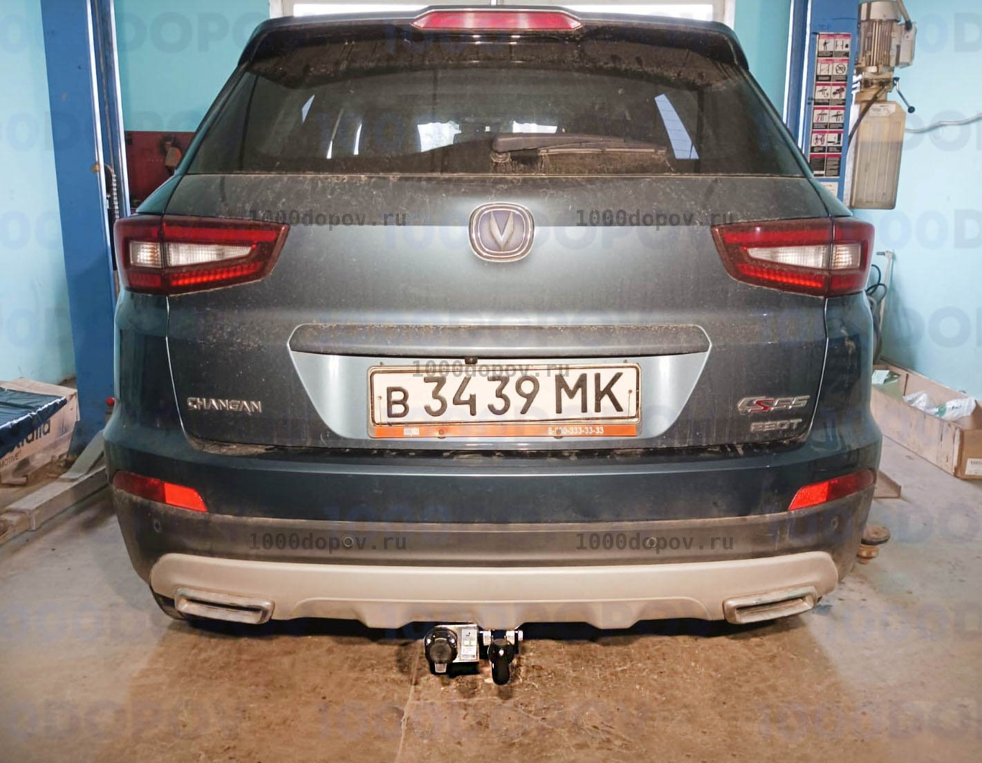 Фаркоп Leader Plus C401-A для Changan CS55 2017-н.в. — рисунок 2