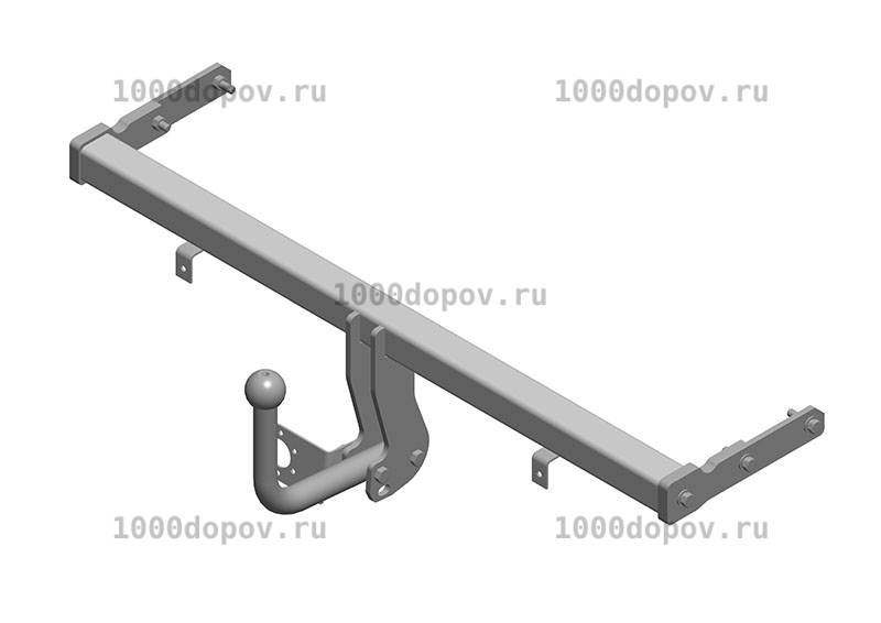 Фаркоп Avtos KI 19 KIA Rio 2 hb 10/2009-2011 — рисунок 1
