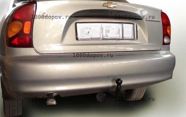 Фаркоп Leader Plus C201-A Daewoo Lanos/Sens 05/1997-н.в. — рисунок 1