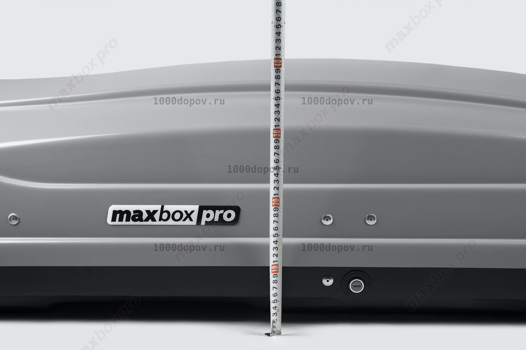 Автобокс MaxBox PRO 460 (средний) карбон серый — рисунок 19