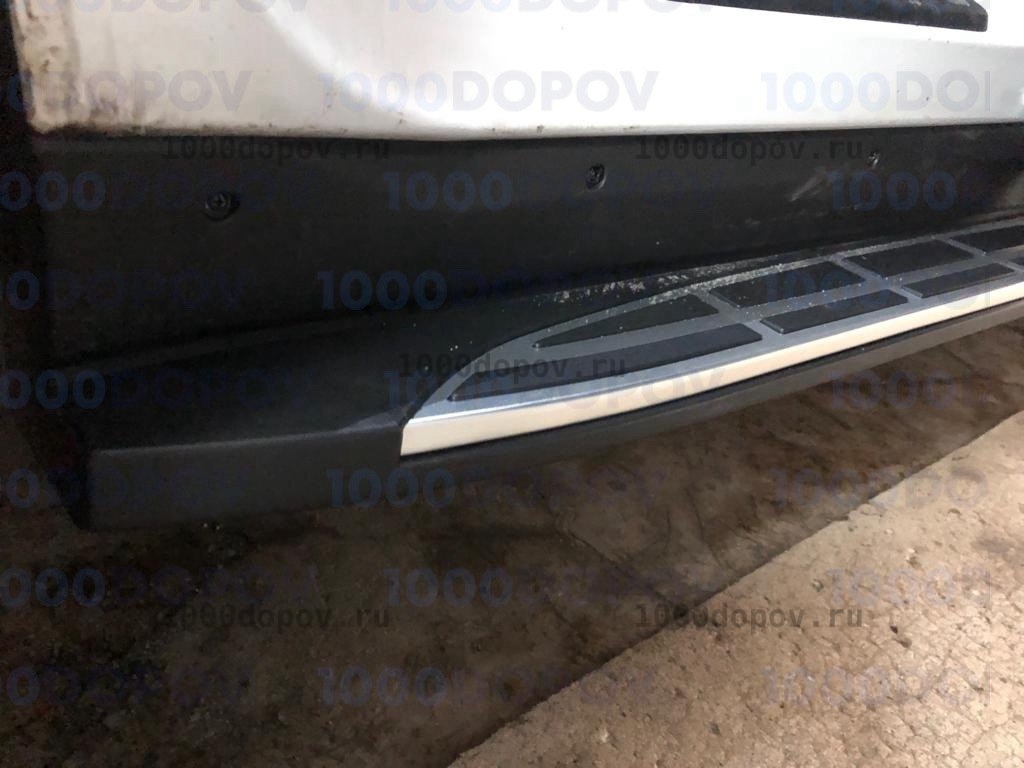 Пороги подножки на Kia Sorento Prime 2014-2020 — рисунок 7