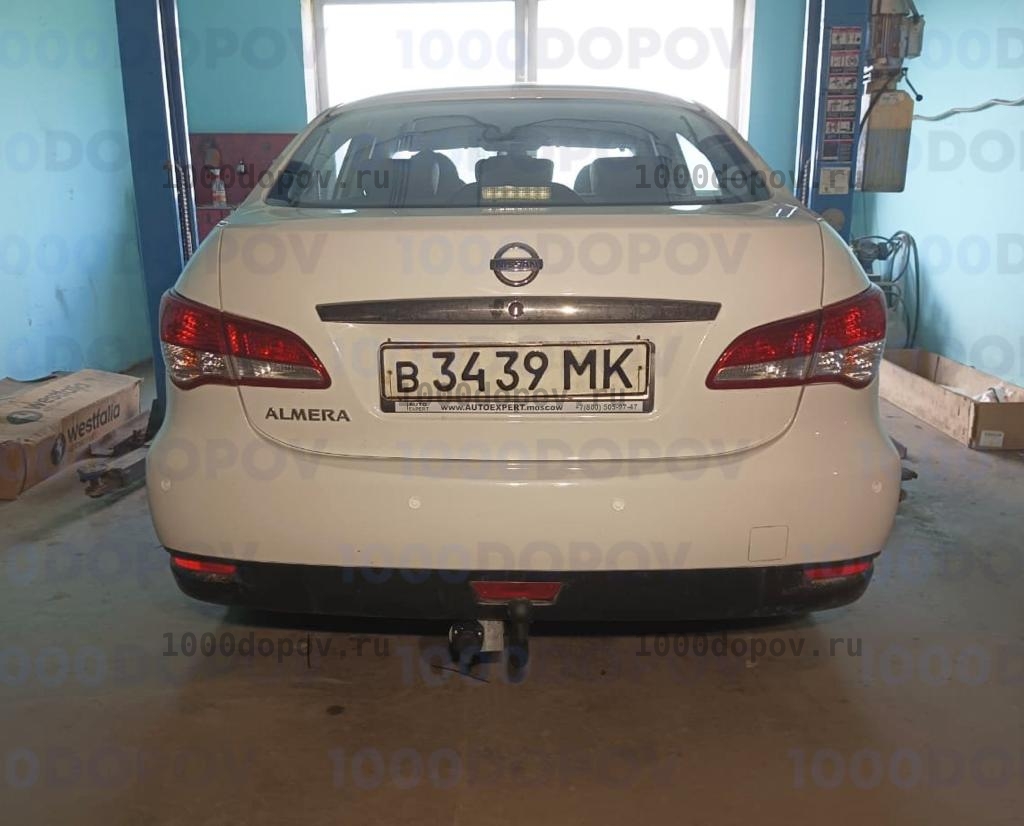 Фаркоп Avtos NS 24 Nissan Almera 2013-н.в. — рисунок 1