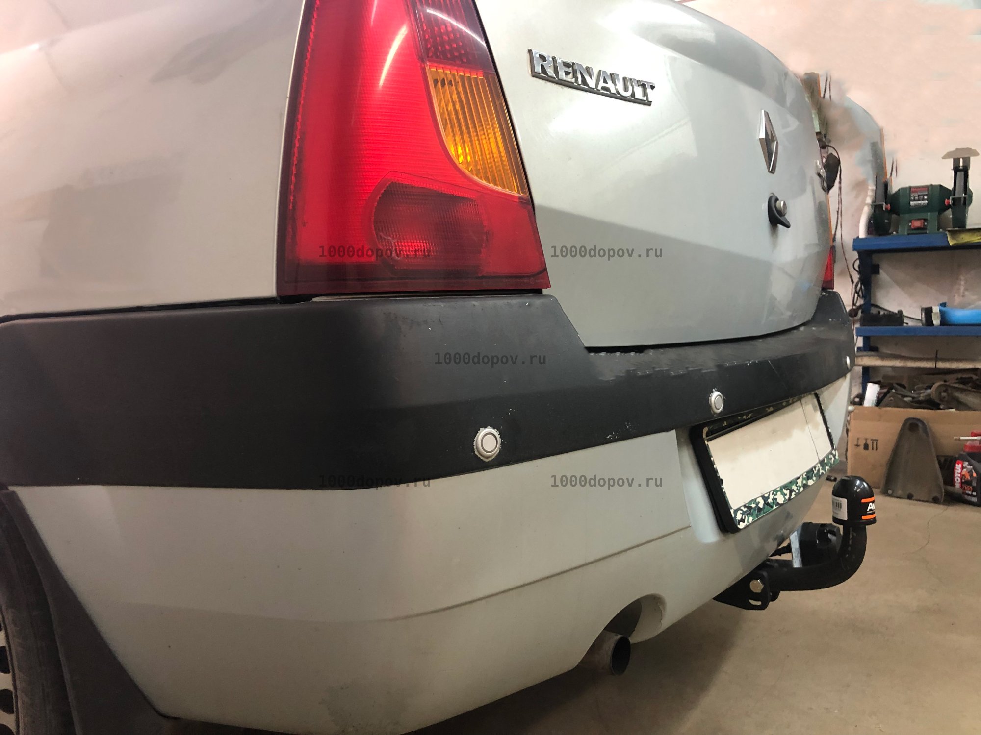 Фаркоп Avtos RN 15 Renault Logan 1 2004-2014 — рисунок 23