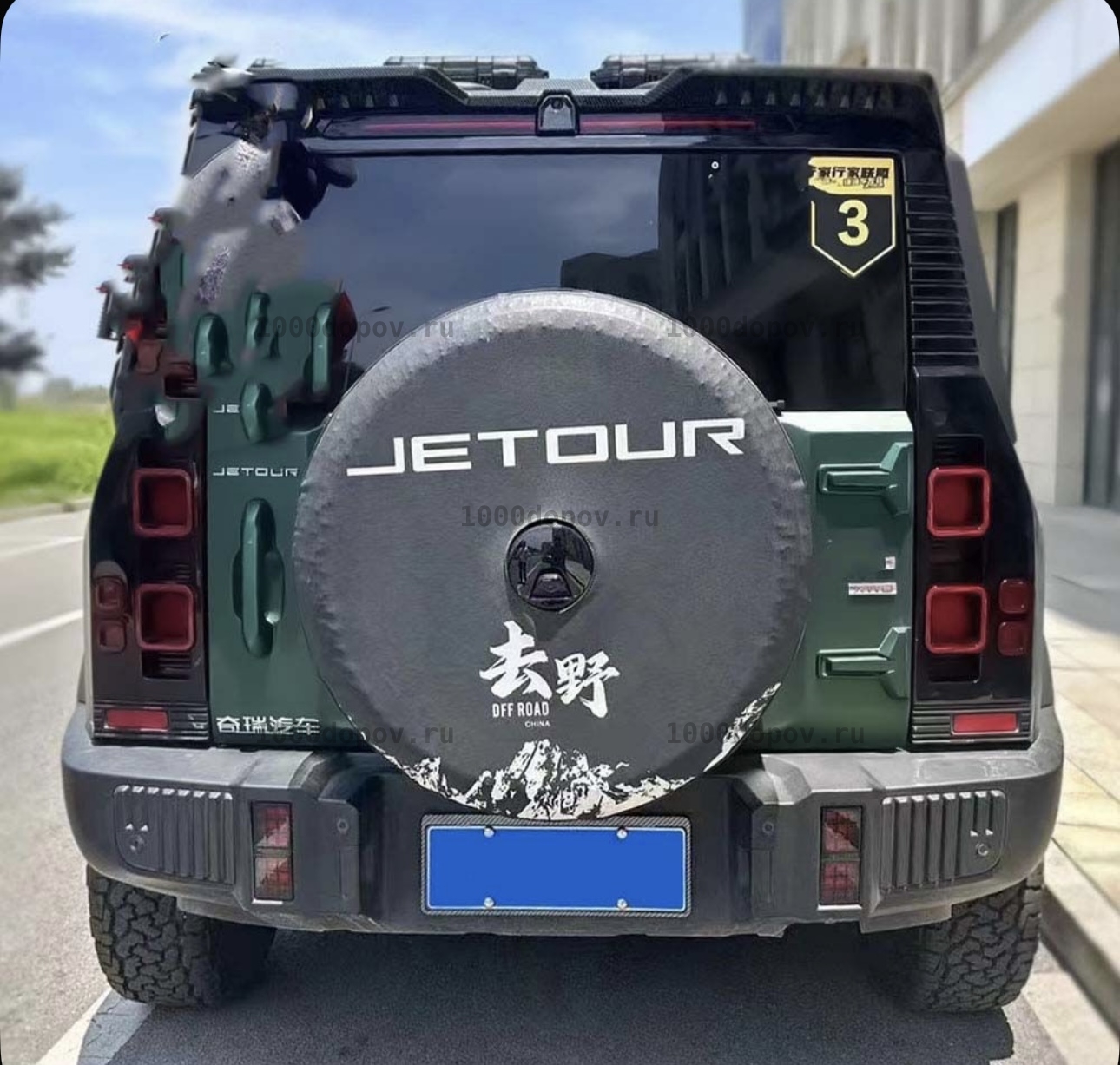 Задние фонари на Jetour T2 2023-н.в в стиле Defender — рисунок 8