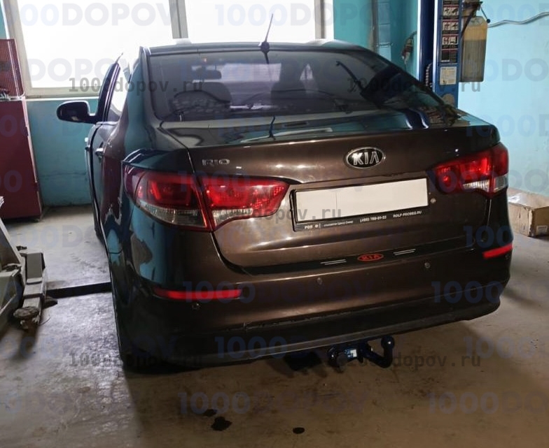 Фаркоп BERG F.2313.001 Hyundai Solaris 1 2010-2017 — рисунок 1