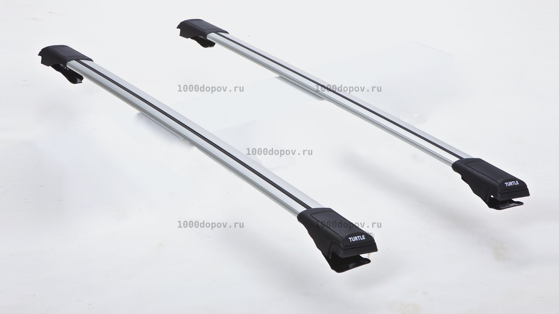 Багажник Shark на крышу NISSAN QASHQAI 2006-2013 серебро — рисунок 1