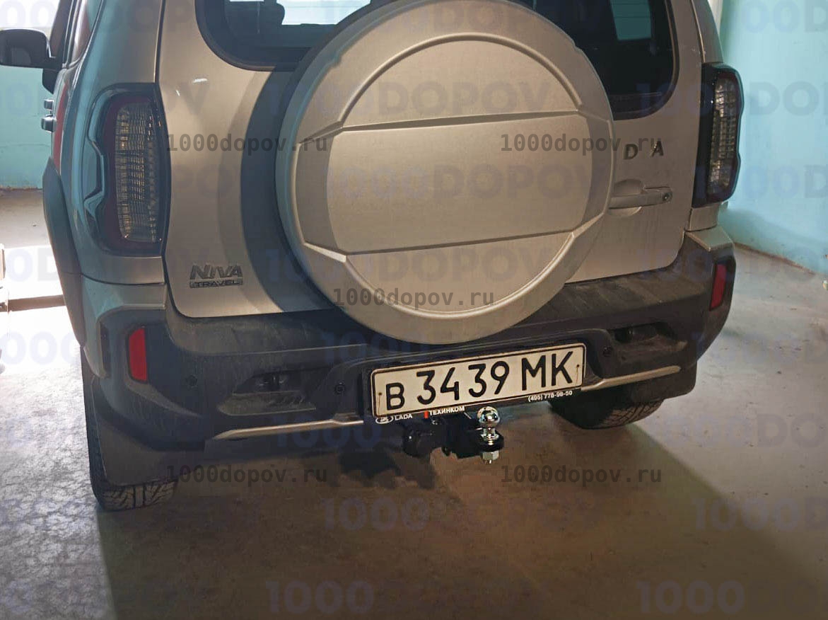 Фаркоп PT Group CHN991101 LADA Niva Travel 2021-н.в. — рисунок 5