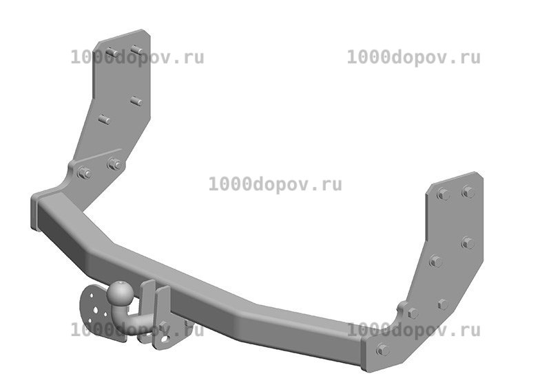 Фаркоп Avtos NS 18 Nissan Pathfinder R50 1997-2004 — рисунок 8