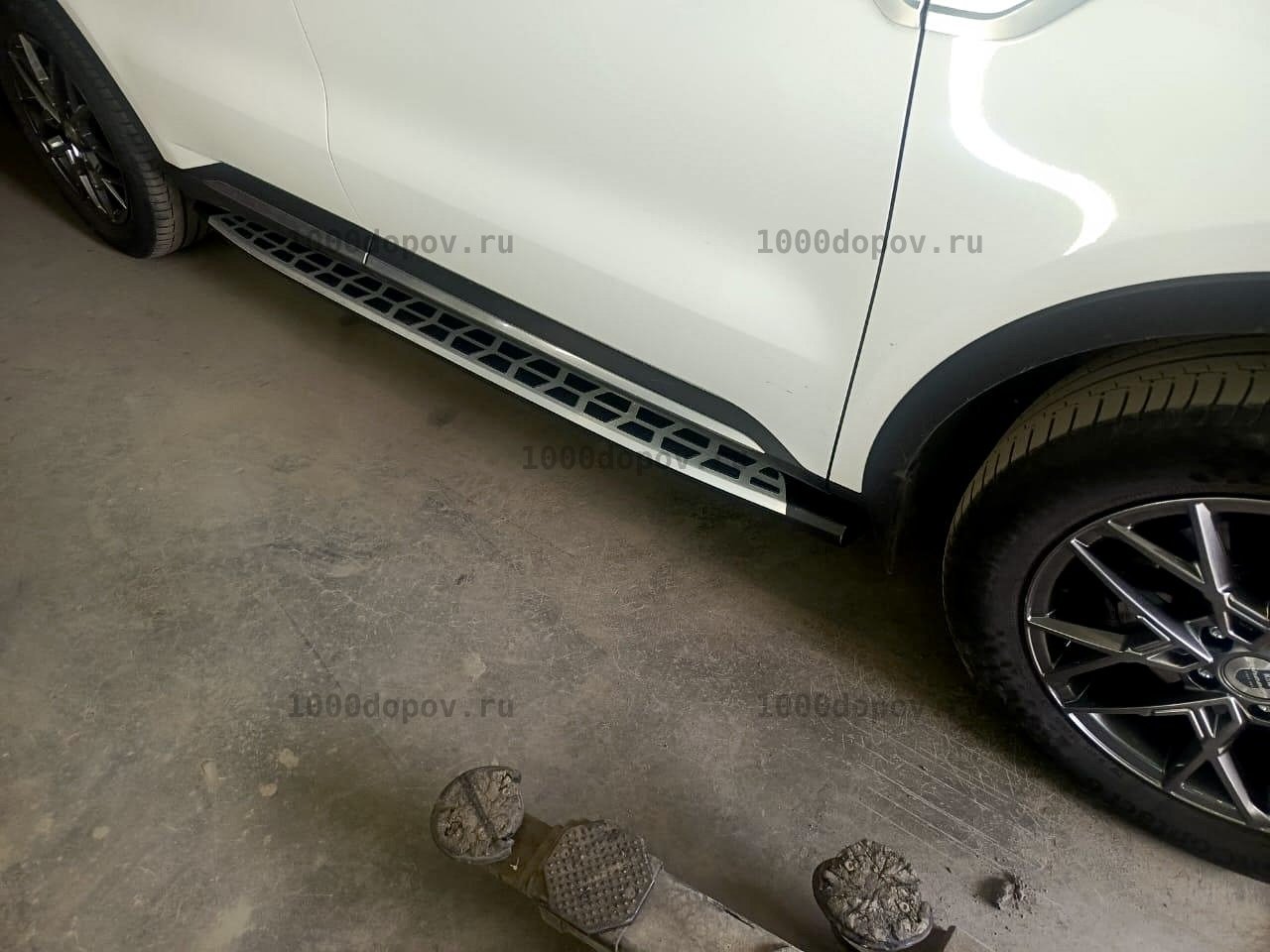 Пороги подножки на KIA Sorento 2021-2024 — рисунок 8