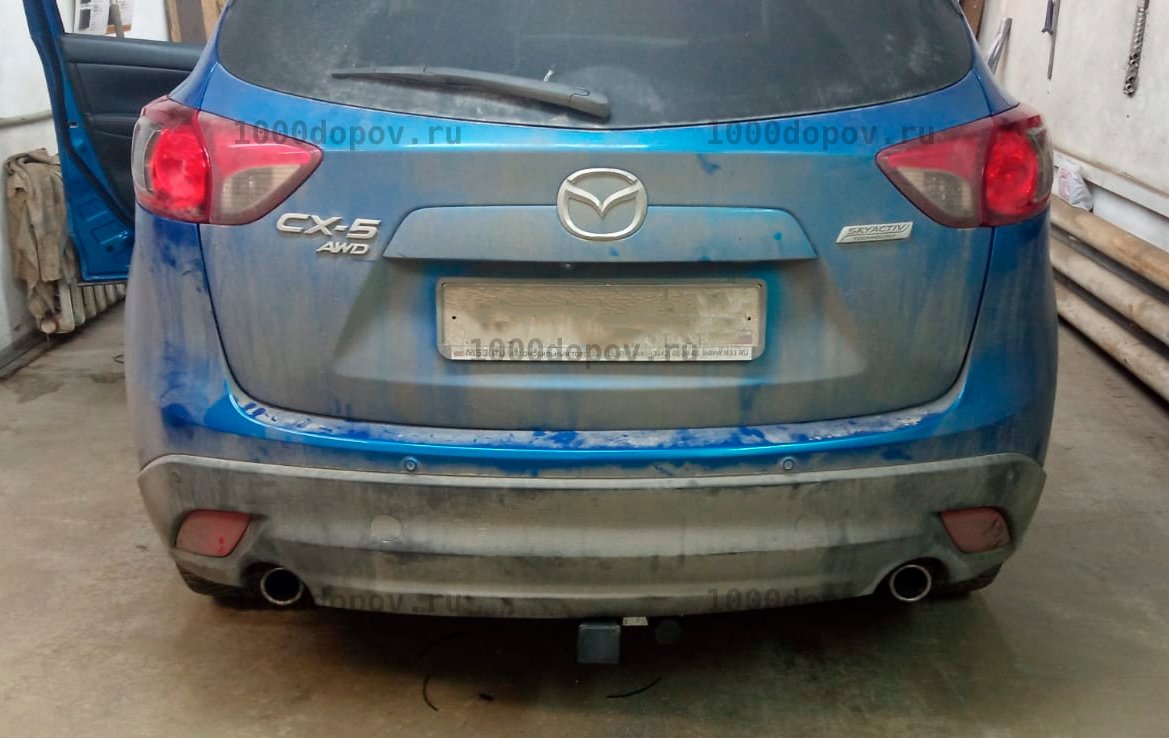 Фаркоп Avtos MZ 01B Mazda CX-5 (KE) 2012-2017, (V2) 2017-н.в. — рисунок 5