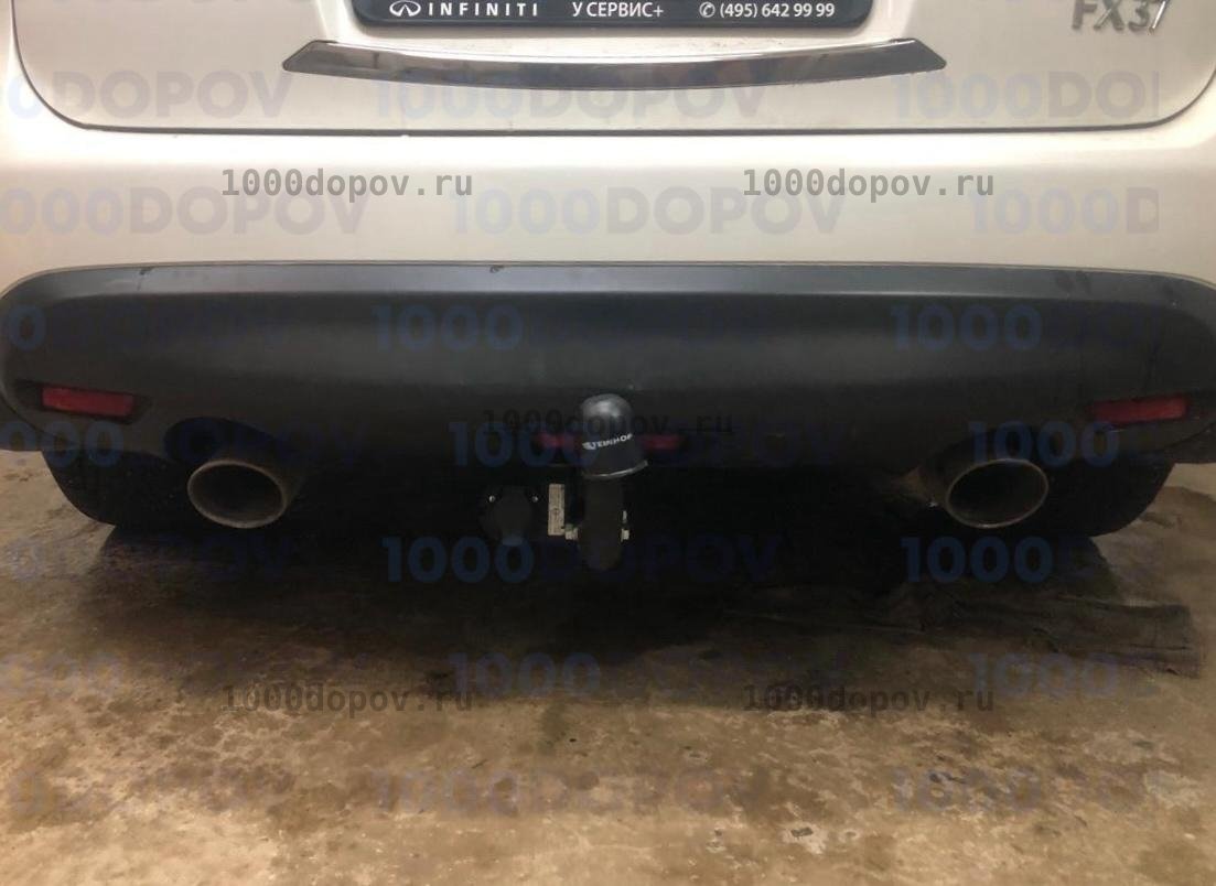 Фаркоп Steinhof I-026 Infiniti QX70 2014-н.в. — рисунок 12
