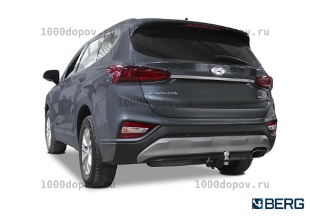 Фаркоп BERG F.2316.002 Hyundai Santa Fe 2012-2021 — рисунок 6