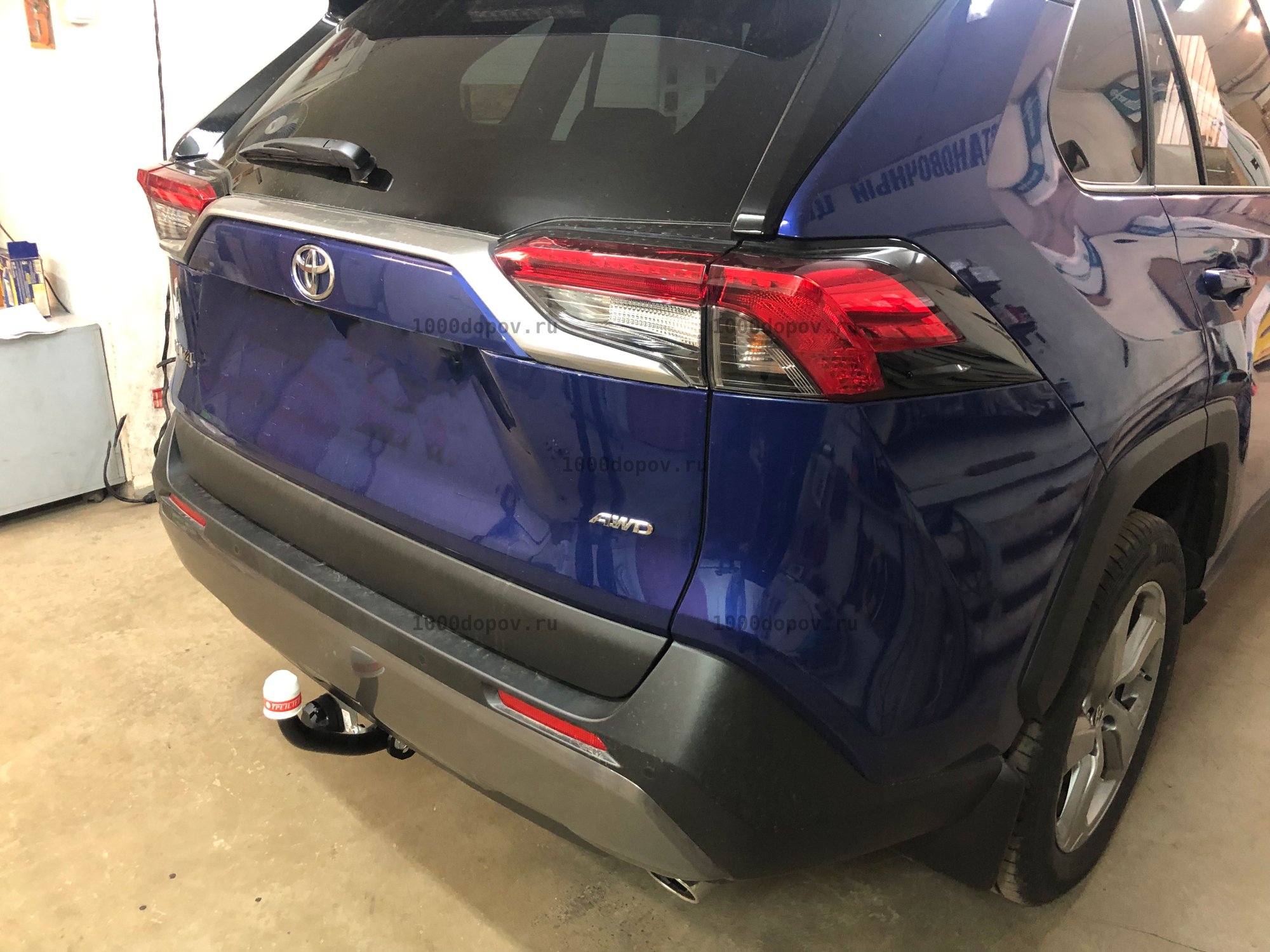 Фаркоп Трейлер 7834 Toyota RAV4 2019-н.в. (кроме "свободные руки") — рисунок 4