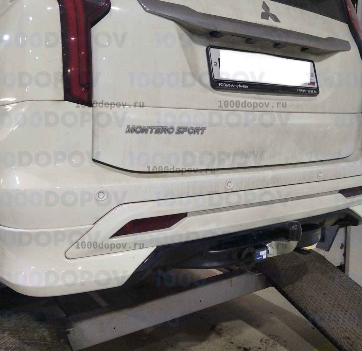Фаркоп BERG F.4016.002 Mitsubishi Pajero Sport 2021-н.в/Montero Sport 2019-н.в. — рисунок 1
