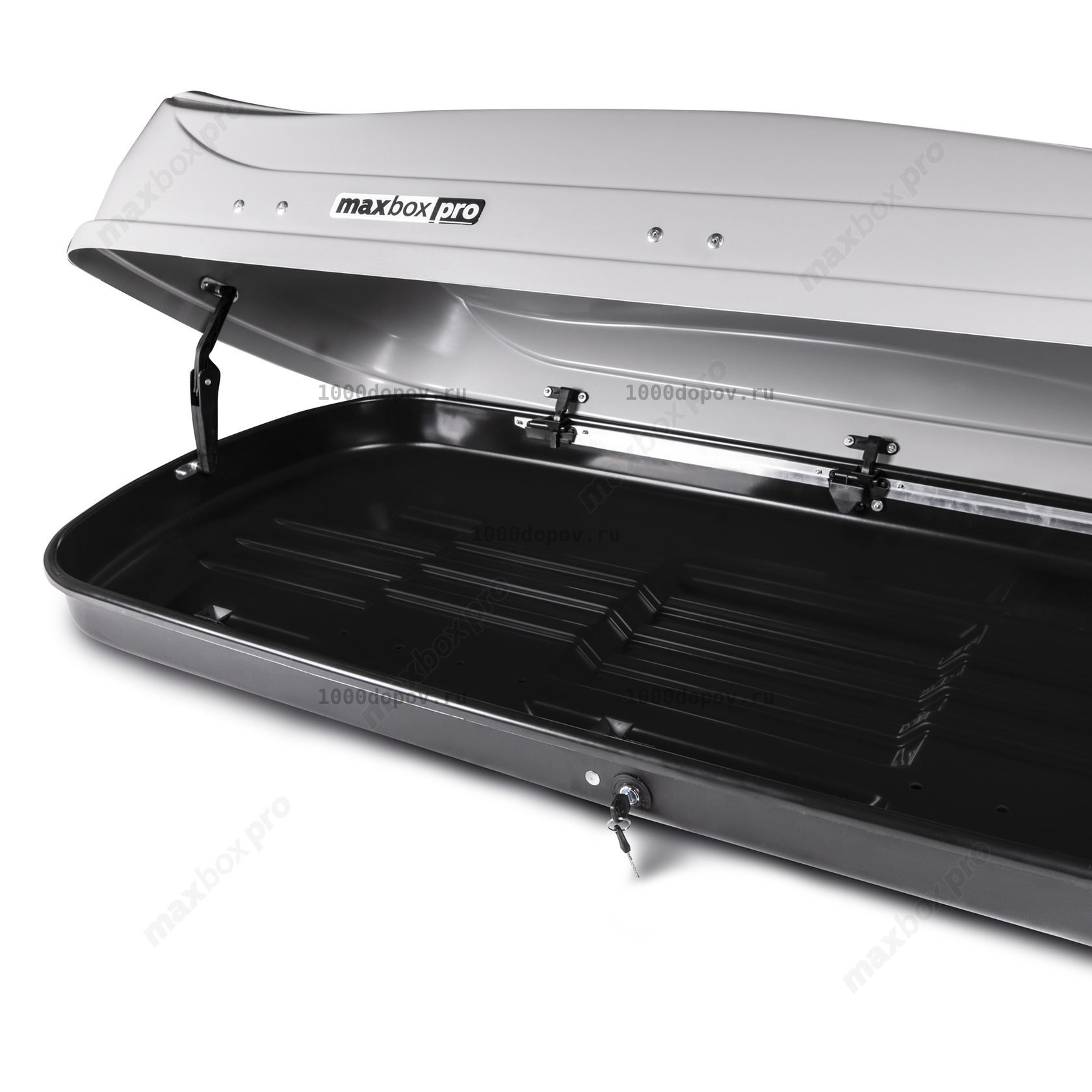 Автобокс MaxBox PRO 520 (большой) серый — рисунок 14