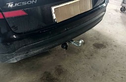 Фаркоп Leader Plus K124-BA Hyundai Tucson 2018-н.в. кроме авто с двигателем 2,4 л
