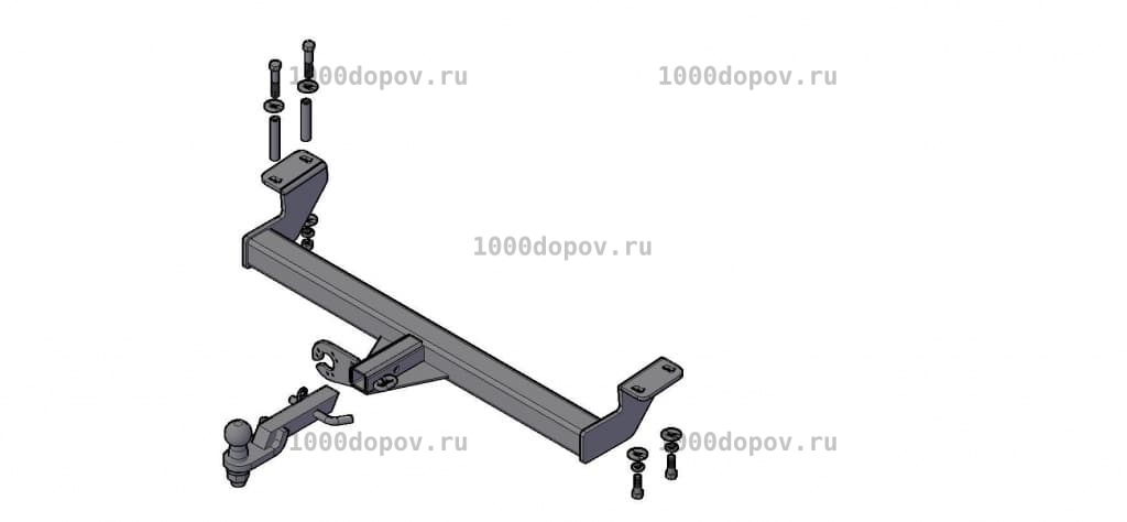 Фаркоп Трейлер 8221 Toyota RAV4 2000-2006 — рисунок 4