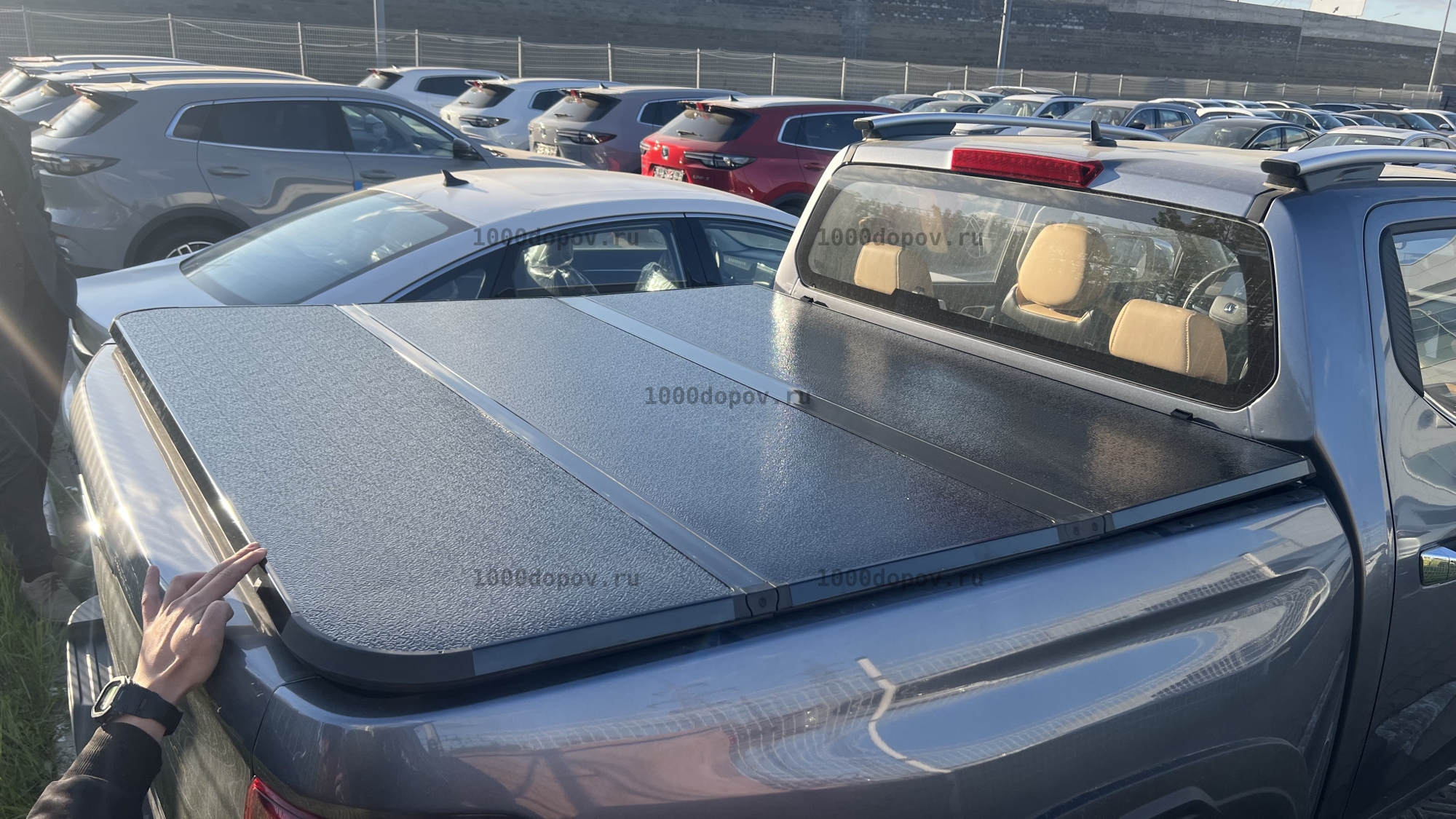 Крышка для пикапа Changan Hunter Plus 2023-н.в короткий кузов — рисунок 1
