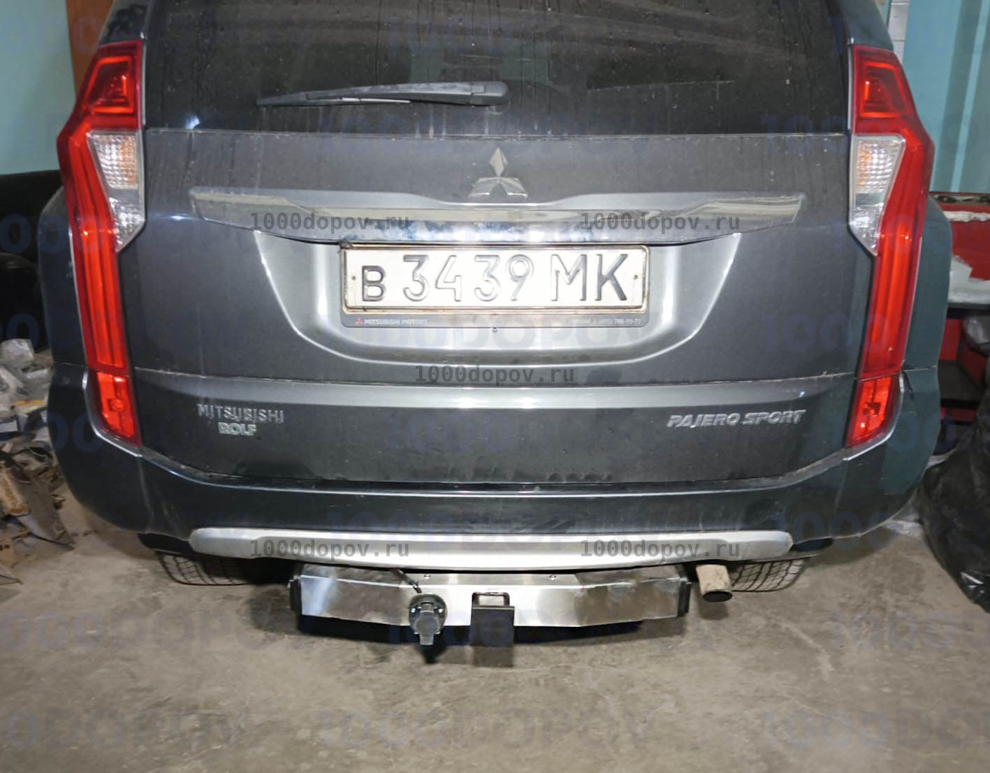 Фаркоп PT GROUP MPS-08-991124.00 Mitsubishi Pajero Sport  2/3 2008-2016, 2016-н.в. — рисунок 7