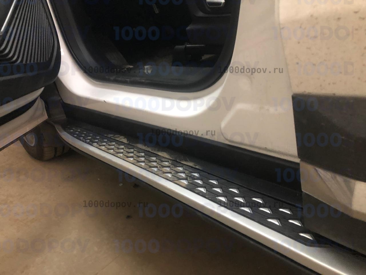 Пороги подножки на Geely Okavango 2023-н.в. — рисунок 1