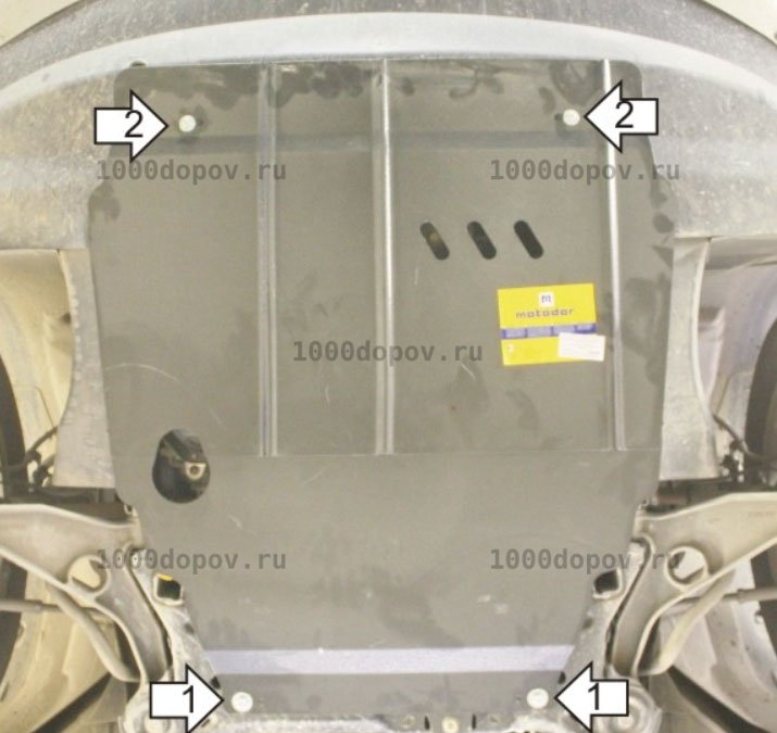 Защита Motodor 00303 Chrysler Sebring 2007-2010  (Картер,КПП) — рисунок 3