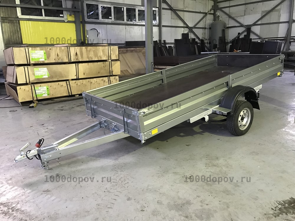 Прицеп Avtos A40P1B рессора ГАЗ 3302 усиленная — рисунок 1