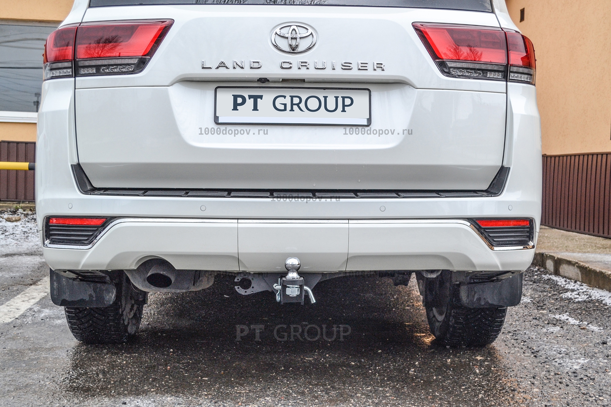 Фаркоп PT GROUP TLT-21-991101.22 для Toyota Land Cruiser 300 2021-н.в. (3,5L) — рисунок 14
