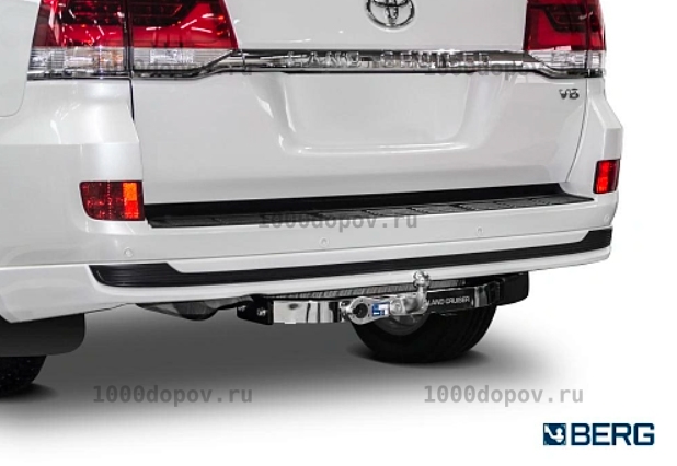 Фаркоп BERG F.5713.005 Toyota Land Cruiser 200 (Executive, TRD) 2007-н.в. (нерж. накл.) — рисунок 2