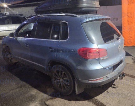 Фаркоп АвтоСтандарт V101A Volkswagen Tiguan 2007-2016 (оцинк. Шар) — рисунок 1