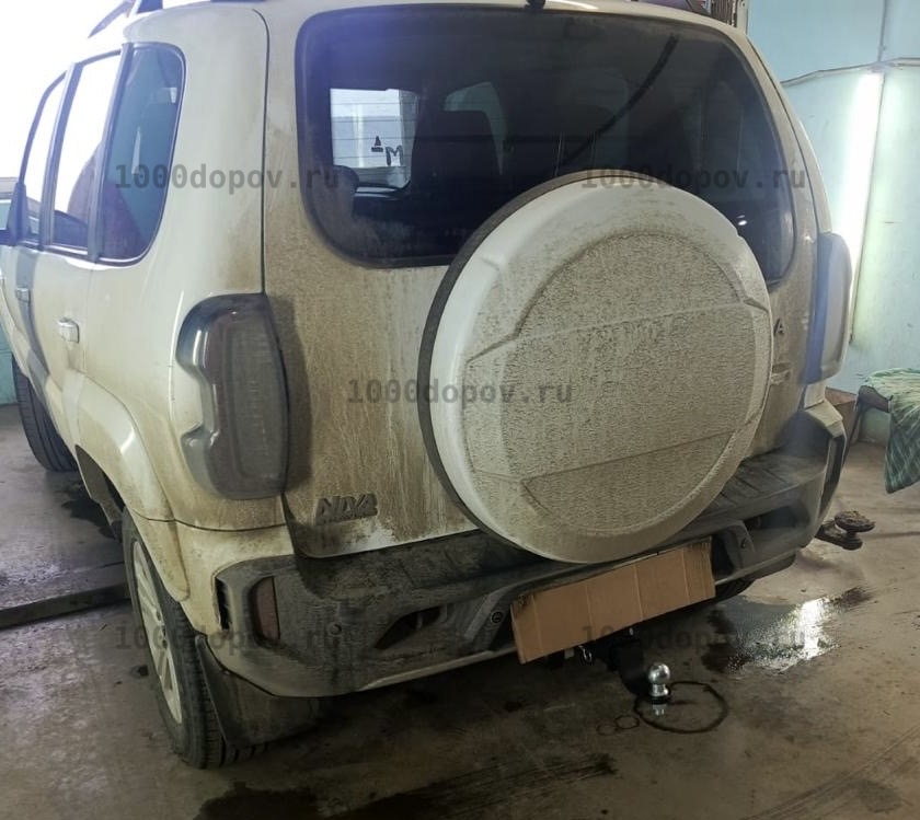 Фаркоп Avtos VAZ-71B Chevrolet Niva  2002-2020 (оборуд. ГБО) — рисунок 1