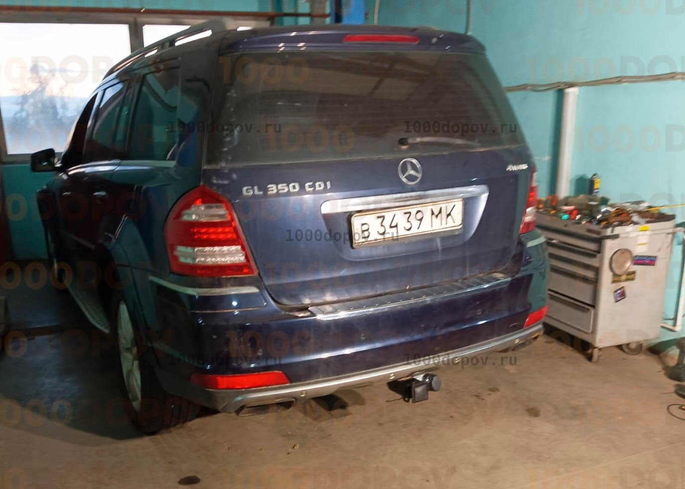 Фаркоп Leader Plus M205-E Mercedes M-Class (W164) 2005-2011 / M-Class (W166) 2012-2015 — рисунок 2