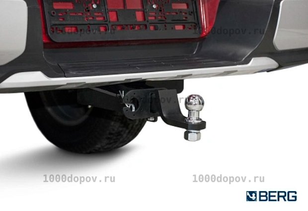 Фаркоп BERG F.4014.001 Mitsubishi L200 2018-н.в.(кроме AdBlue) — рисунок 15
