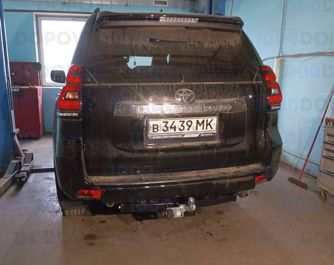 Фаркоп Leader Plus T113-F Toyota Land Cruiser Prado (J120/J150) 2002-н.в. — рисунок 3