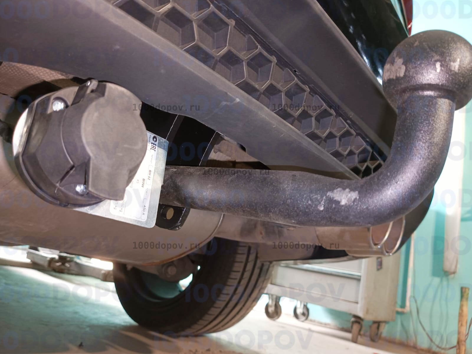 Фаркоп Avtos BM 02 BMW X6 (F16) 2014-н.в., вкл. М-пакет — рисунок 16