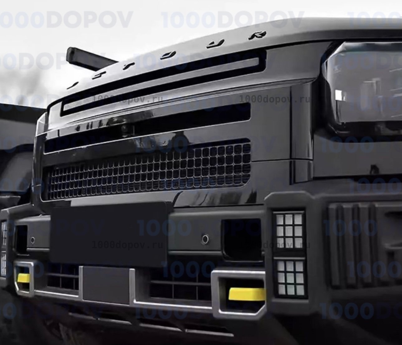 Решетка радиатора на Jetour T2 2023-н.в — рисунок 1