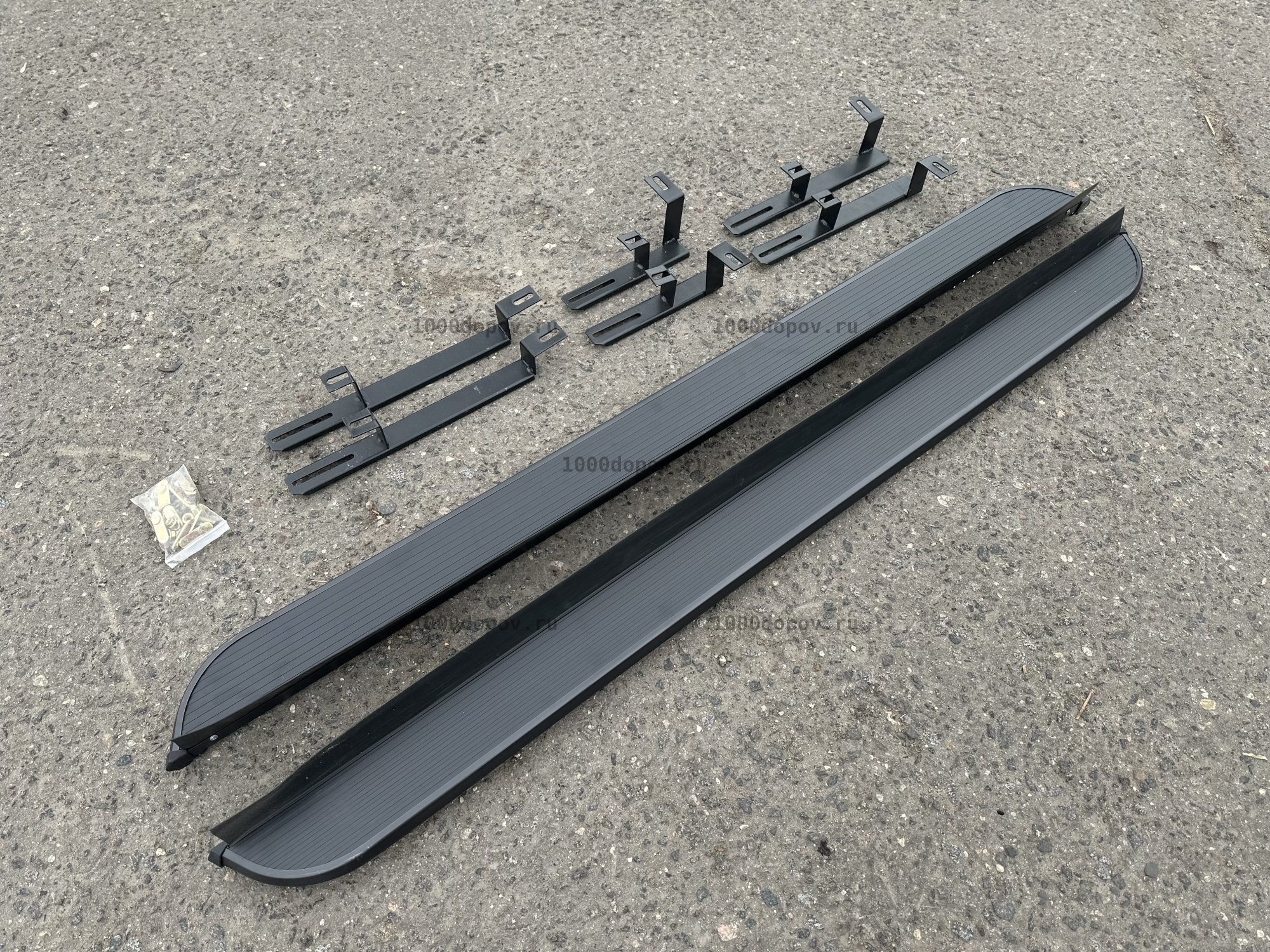 Пороги подножки на JAECOO J7 2023-н.в. Блекаут — рисунок 12