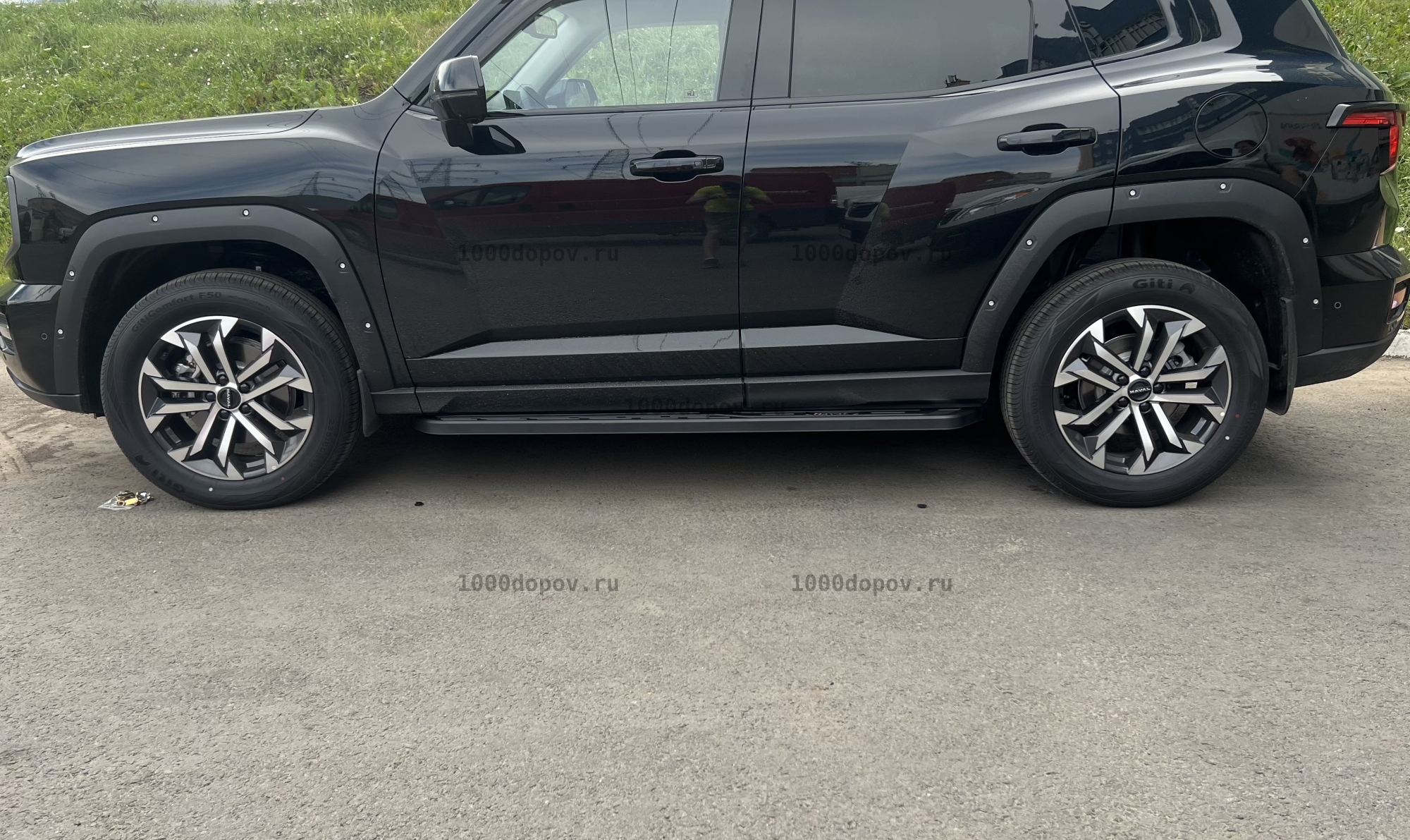 Пороги подножки Haval H7 2024-н.в. — рисунок 7
