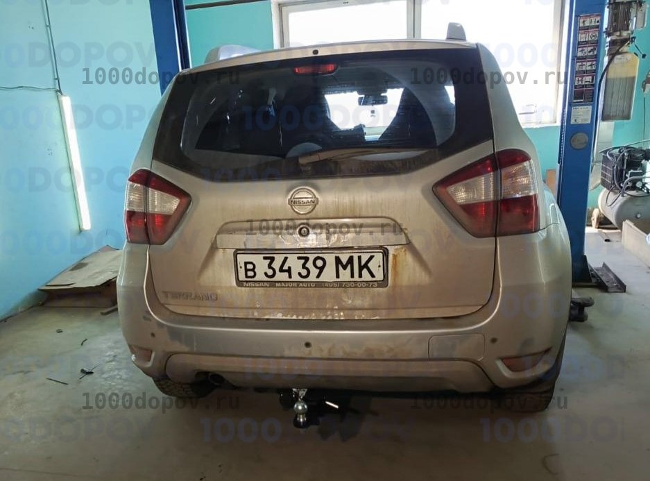 Фаркоп Leader Plus R115-E Nissan Terrano 2014-н.в. — рисунок 9