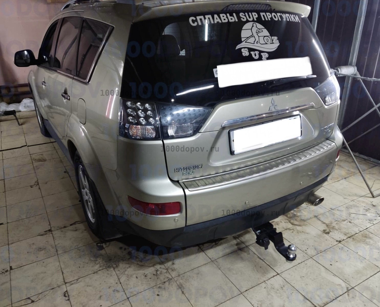 Фаркоп BERG F.4012.001 Mitsubishi Outlander XL 2007-2012 — рисунок 1