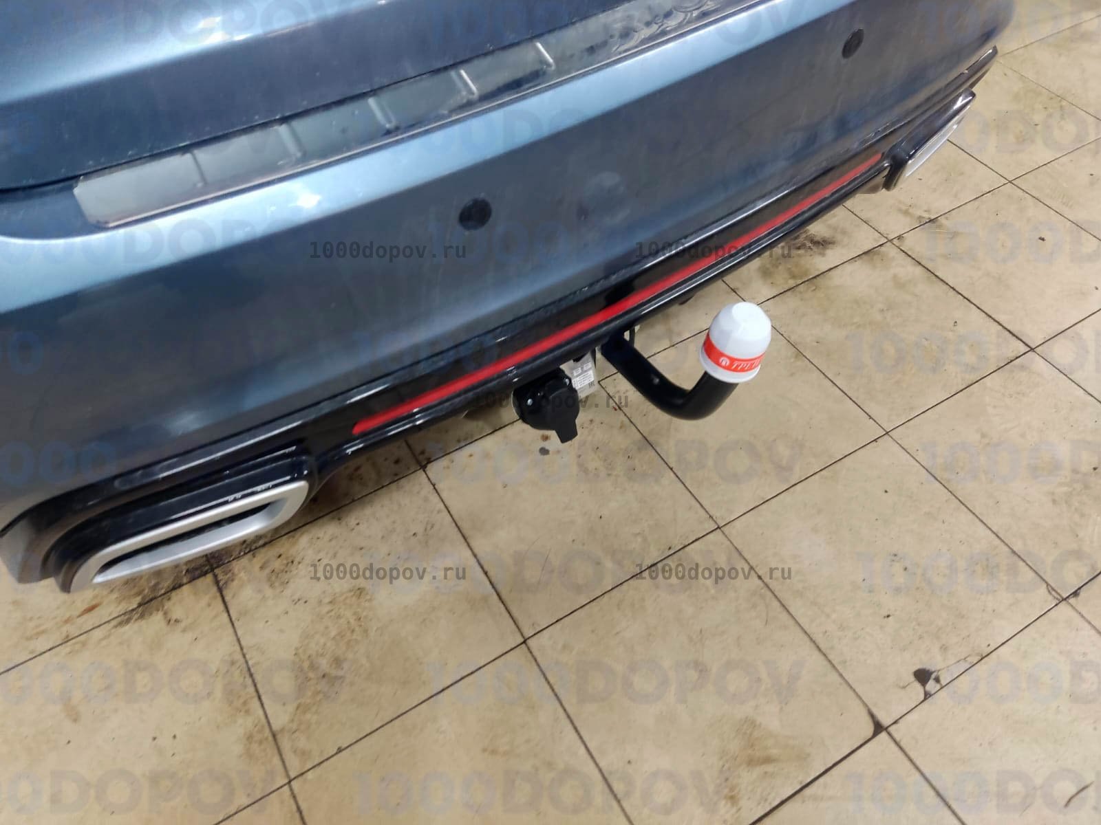 Фаркоп Трейлер 7243 Kia Rio 3 седан, hb 2011-2017 — рисунок 10