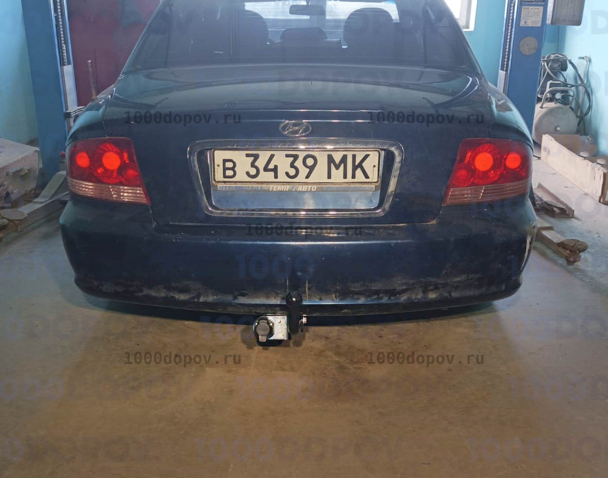 Фаркоп Leader Plus H203-A Hyundai Sonata V (EF) 2001-2005 — рисунок 7