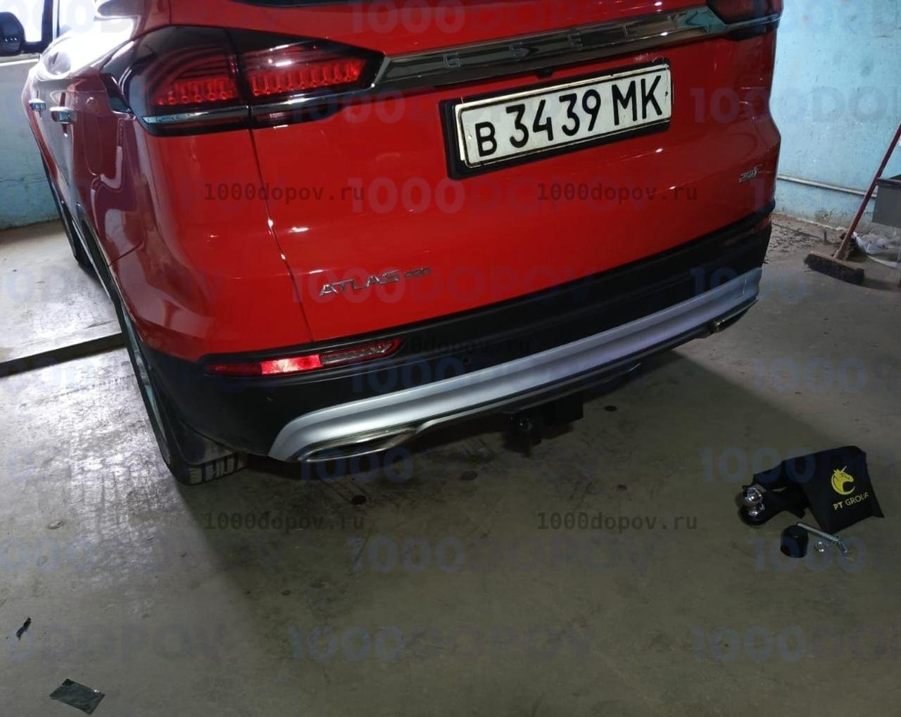 Фаркоп PT GROUP GEA-21-991122.00 Geely Atlas PRO с 2021- — рисунок 9