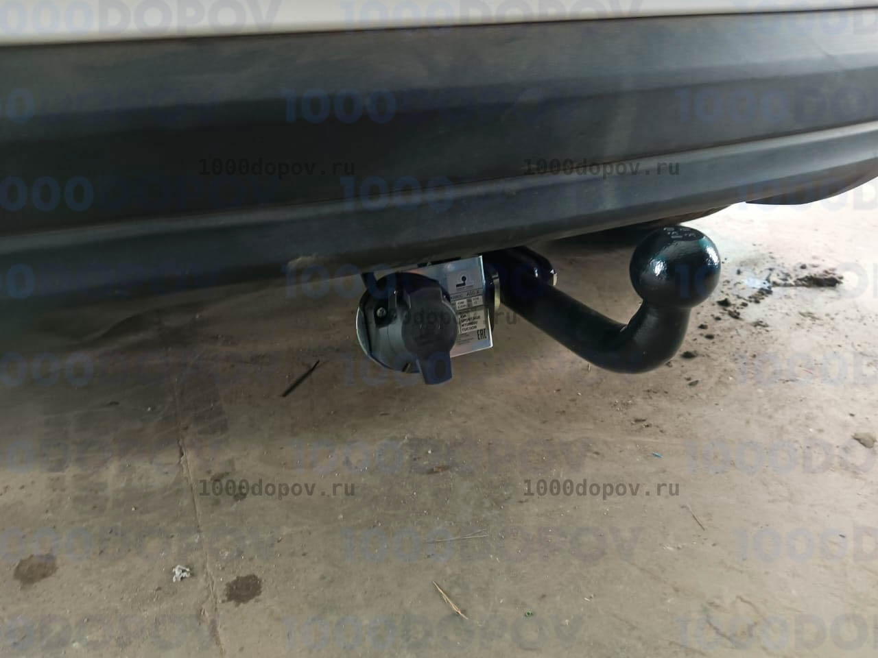 Фаркоп Leader Plus K124-A Hyundai Tucson 2018-н.в. кроме авто с двигателем 2,4 л — рисунок 5