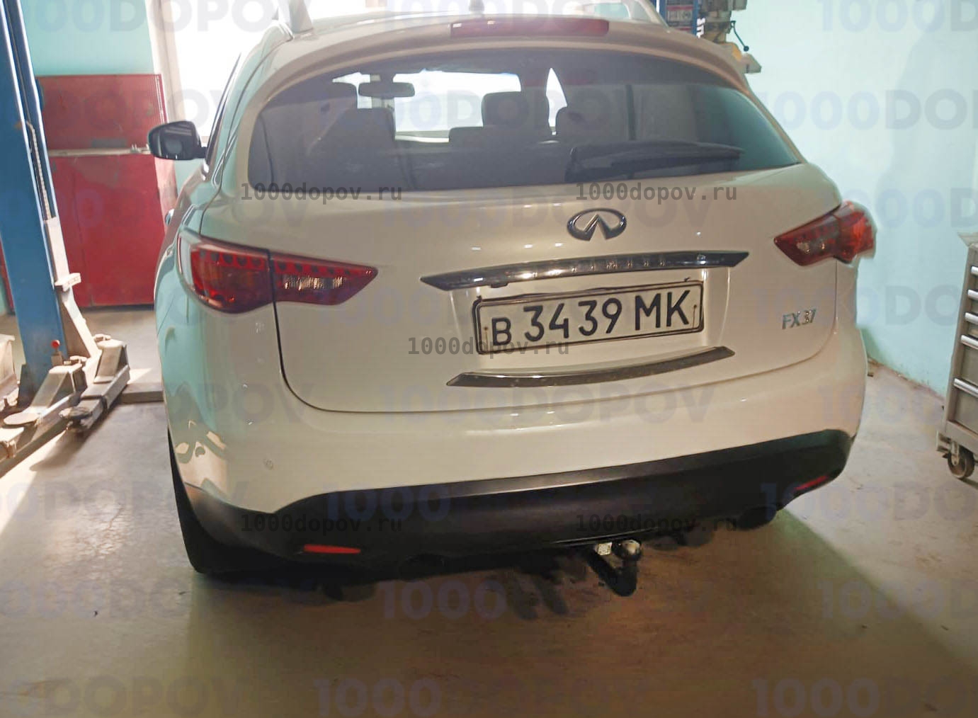 Фаркоп Avtos IF 01 Infiniti QX70 2014-н.в. — рисунок 12