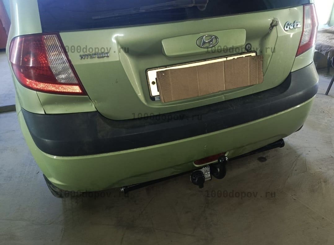Фаркоп Leader Plus H207-A Hyundai Getz (TB) 2003-н.в. — рисунок 1