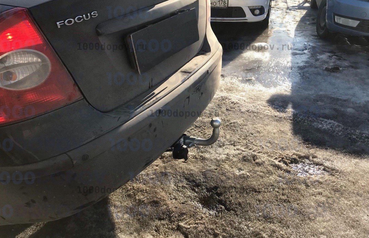 Фаркоп TAVIALS F102-BA Ford Focus 2, 3 седан (DB3) (DYB) 2004-2011/2010-н.в. — рисунок 1
