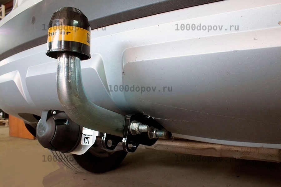 Фаркоп Motodor 92711-A Skoda Yeti 2009-2018 (с оцинк. шаром) — рисунок 6
