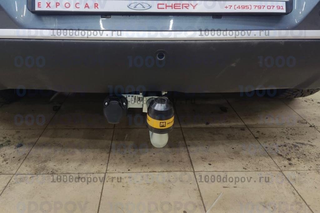 Фаркоп Motodor 99003-A Chery Tiggo 7 Pro 2020-н.в. (оцинк. шар) — рисунок 4