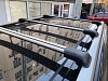 Багажник на рейлинги Jetour T1 из 3 поперечин серебро — рис. 1